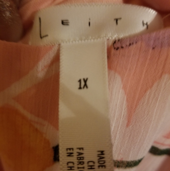 Womens Leith Ruffle crop tank top size NWT - Picture 3 of 4